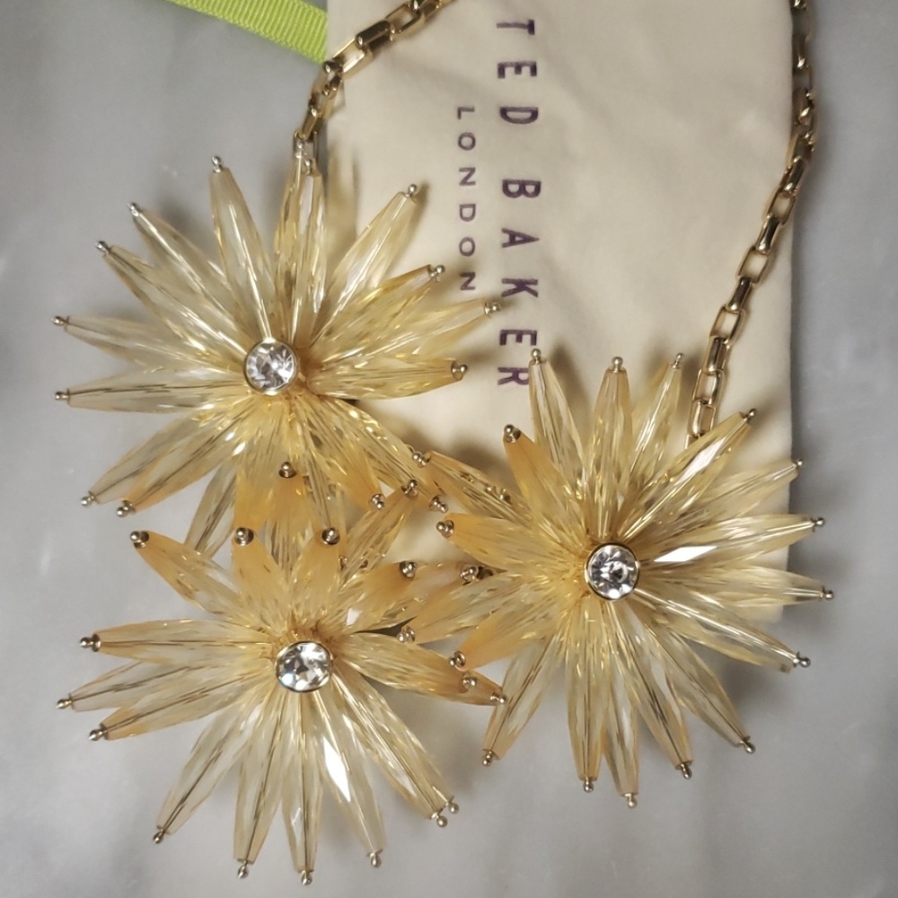 Ted Baker Floria Flower Starburst Necklace
